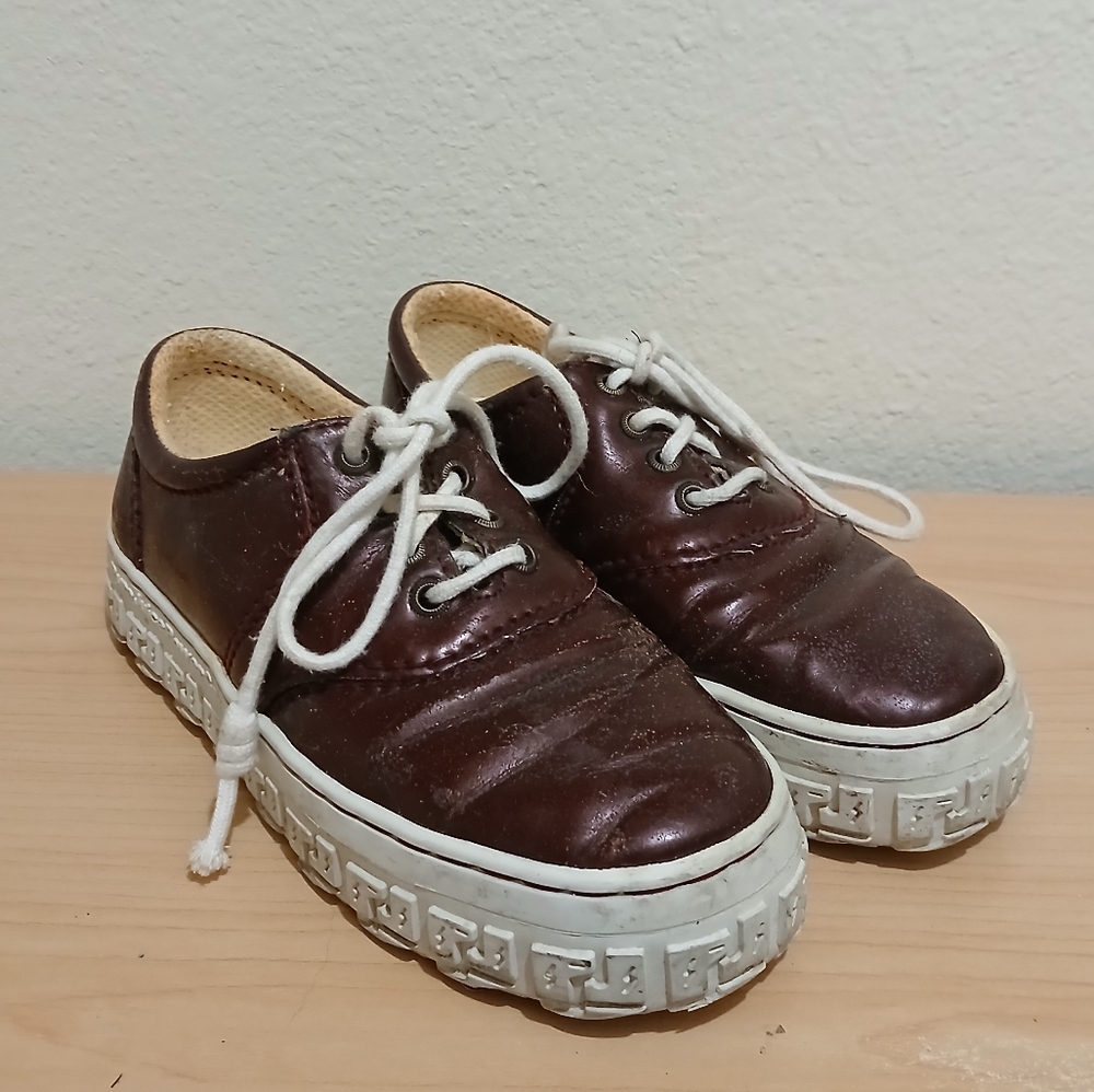 *Super Rare Pure Juice Power Co. Chunky 90s Y2K Sneakers VTG Distressed Size 7